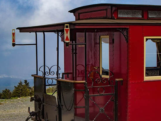 trolley bus exterior