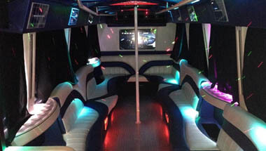 Limousine interior