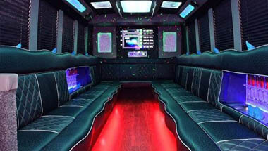 party bus interior